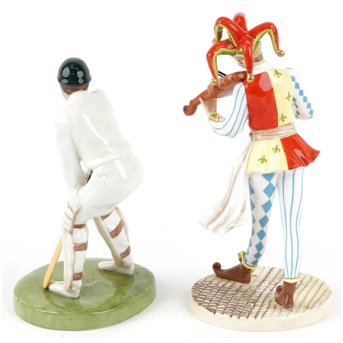 2606 - A Royal Doulton International Collector's Club 'Batsman', HN4366, limited edition figure 179/2500 to... 