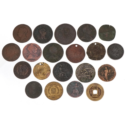 1265 - 18th century and later British and world coins to include Egypt, China and France.