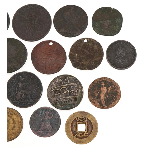 1265 - 18th century and later British and world coins to include Egypt, China and France.