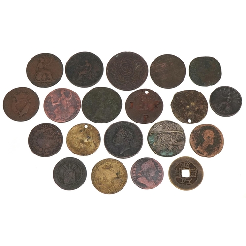 1265 - 18th century and later British and world coins to include Egypt, China and France.