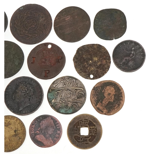 1265 - 18th century and later British and world coins to include Egypt, China and France.