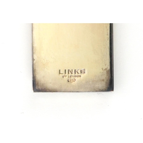 578 - Links of London, a sterling silver measuring rule with box, 26cm in length, 169.4g.