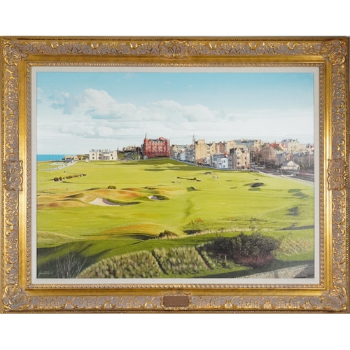 2191 - Graeme Baxter - View form the Old Course Hotel St. Andrews, contemporary British School, giclee prin... 