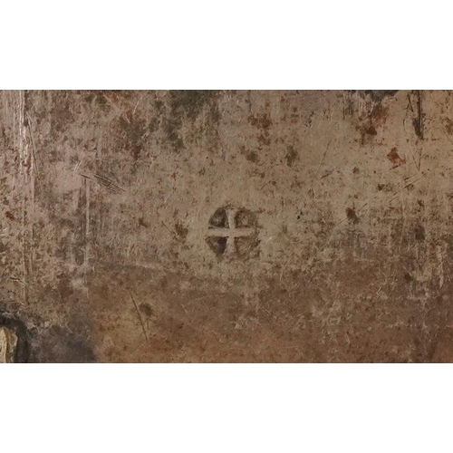 133 - Three Japanese Satsuma pottery buttons, the largest 5cm in diameter.