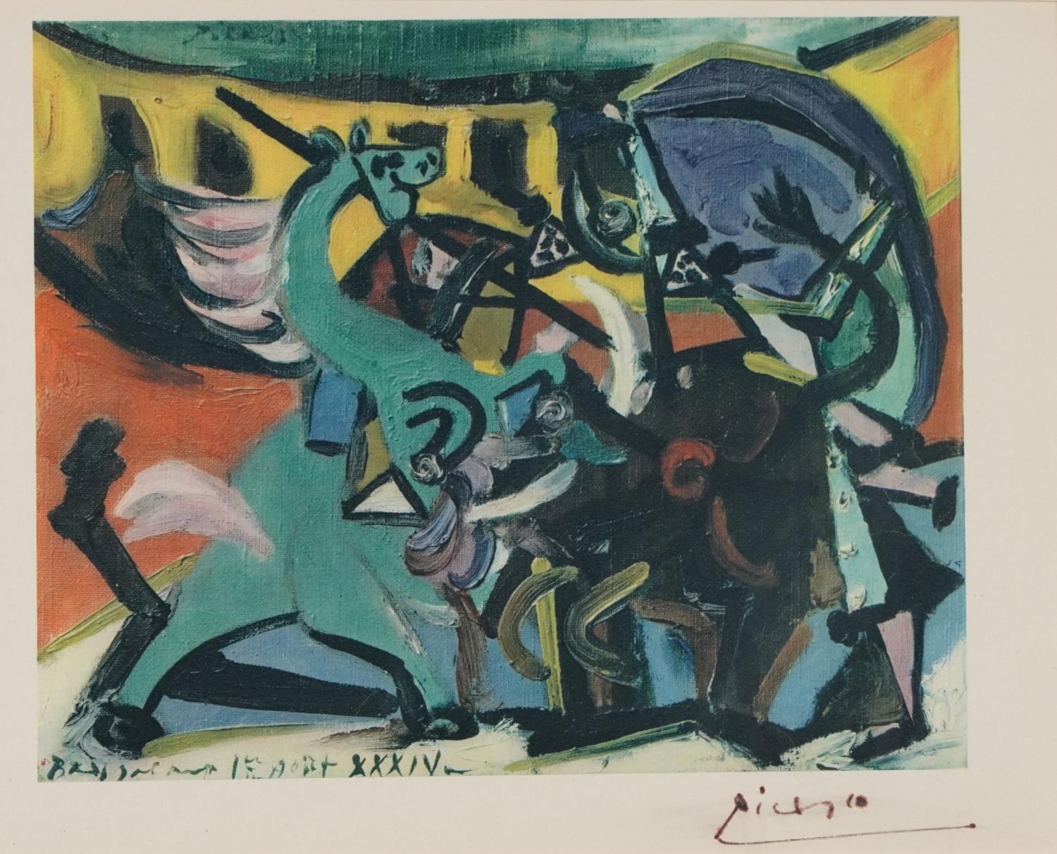 After Pablo Picasso (1881-1973) - A limited edition colour