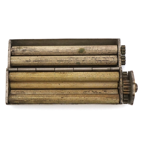Vintage smoking objects including a 9ct gold mounted cheroot holder, 6 ...
