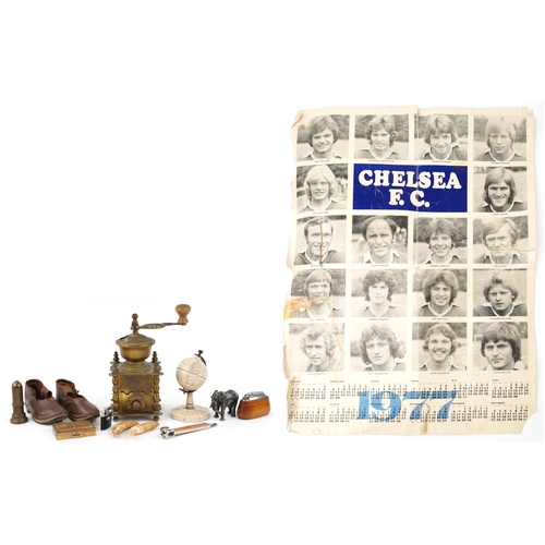 Antique and later objects including a pair of early 20th century child ...