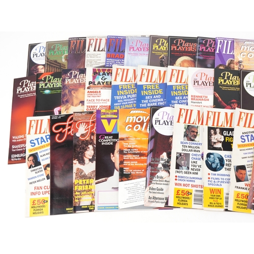 1510 - A large collection of magazines, predominantly Plays & Players and Film Review.