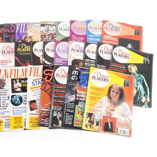 1510 - A large collection of magazines, predominantly Plays & Players and Film Review.