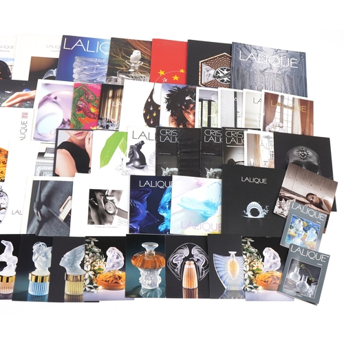 1511 - A good collection of Lalique catalogues and price lists, various dates.