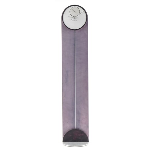 2503 - An Art Deco style floor standing clock by Watson, 92cm high