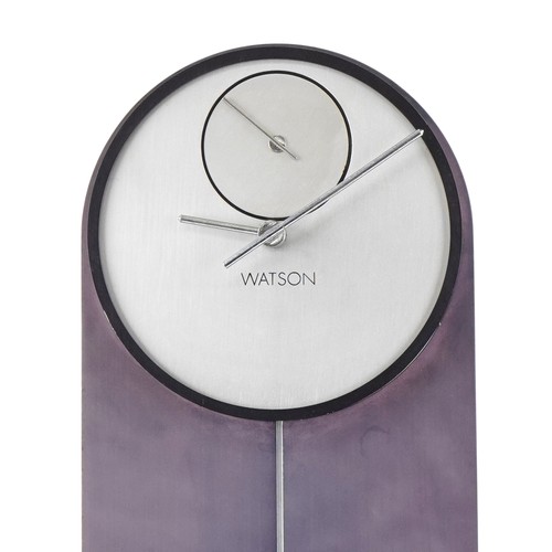 2503 - An Art Deco style floor standing clock by Watson, 92cm high