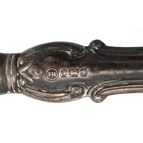 1527 - Antique and later sundry items including a black lacquered box with mother of pearl inlay, silver ha... 