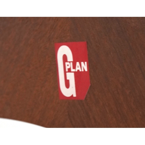 2014 - A G Plan teak 'Astro' circular coffee table, 46cm high x 84cm in diameter.