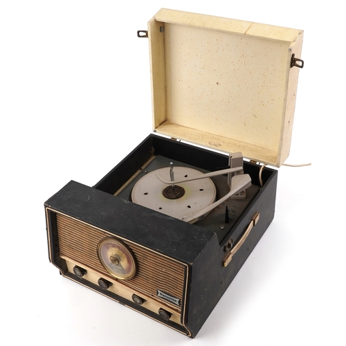 1438 - A vintage Dansette RG31 gramophone.