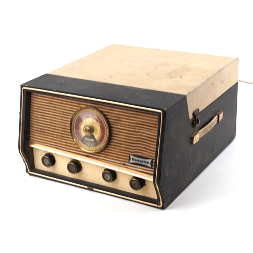1438 - A vintage Dansette RG31 gramophone.