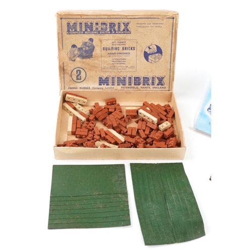 Two sets of vintage Minibrix building bricks and The Dream Machines ...