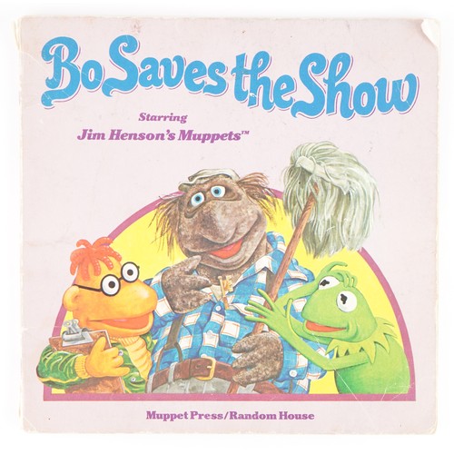 Jim Henson ink signature - Bo Saves the Show starring Jim Henson's Muppets published by Muppet Press, Random House.