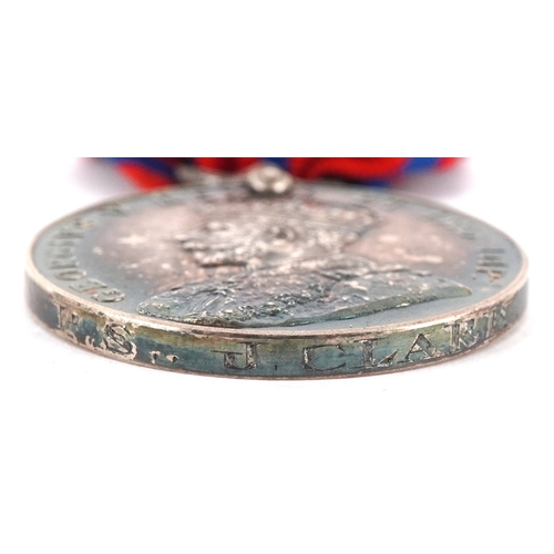 2649 - Two Metropolitan Police medals awarded to P. S. J. Clark.