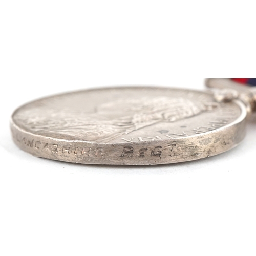 2618 - A British military Queen Victoria South Africa medal awarded to 5915 PTE.J.ROBERTS 2ND.LANCASHIRE RE... 