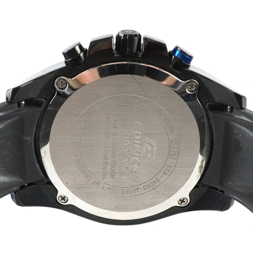 Casio, a gentlemen's Casio Edifice Infinity Racing wristwatch, the case ...