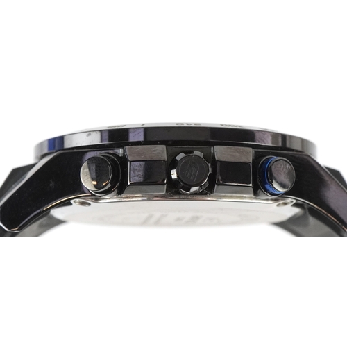 Casio, a gentlemen's Casio Edifice Infinity Racing wristwatch, the case ...