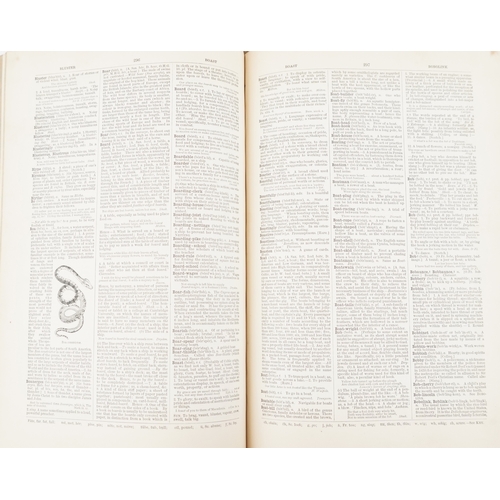 The Imperial Dictionary by Blackie & Sons Ltd., a set of four 19th ...