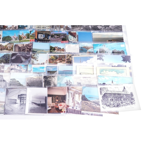 A large collection of early 20th century and later postcards and ...