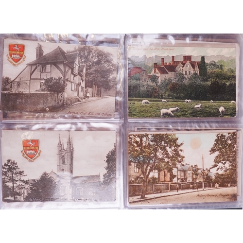 A large collection of early 20th century and later postcards and ...