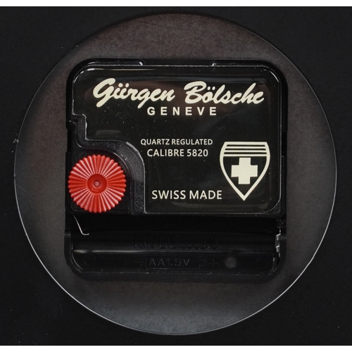 1745 - A Vacheron Constantin design dealer's display wall clock, 40cm in diameter.