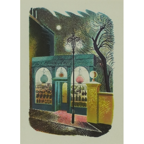 Eric Ravilious - 20th century British school colour lithograph, A ...