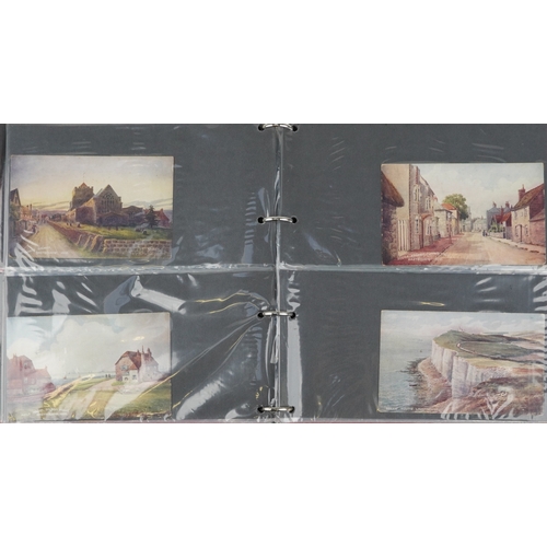 A collection of early 20th century and later postcards and greetings ...