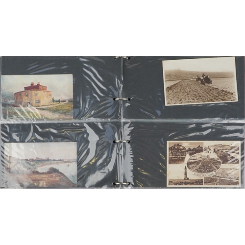 A collection of early 20th century and later postcards and greetings ...