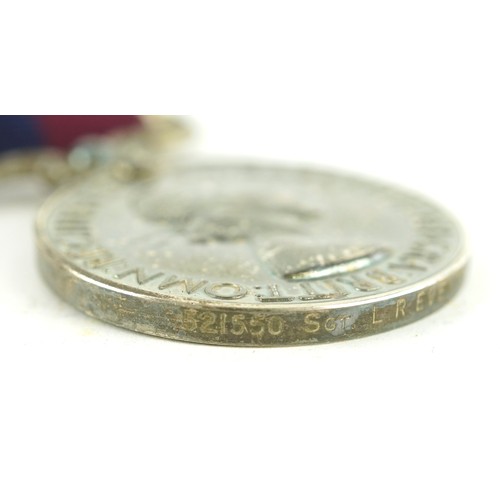 2619 - British military World War II militaria and masonic lodge jewels including a five medal group with L... 