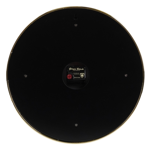 1415 - A Vacheron Constantin design dealer's display wall clock, 40cm in diameter.