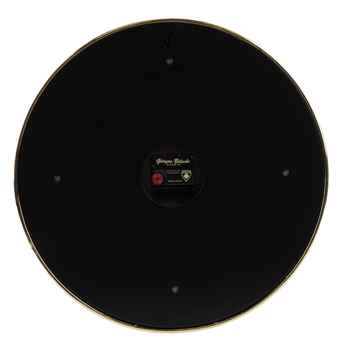 1435 - A Patek Philippe design dealer's display wall clock, 40cm in diameter.