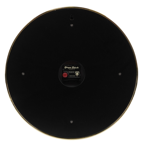 1600 - A Patek Philippe design dealer's display wall clock, 40cm in diameter.