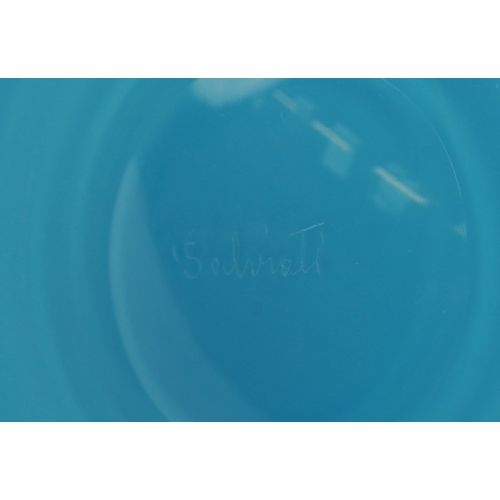  Luciano Gaspari for Salviati, a 20th century Italian glass vase internally decorated with murrine, e... 