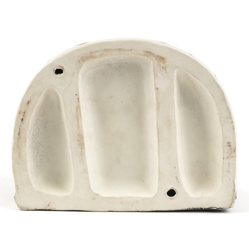 605 - A Capodimonte porcelain figure of Mariani, numbered 181, 20cm high.