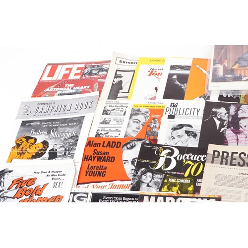 1335 - A collection of exhibitor's campaign books and other theatre ephemera including Disney's Sleeping Be... 