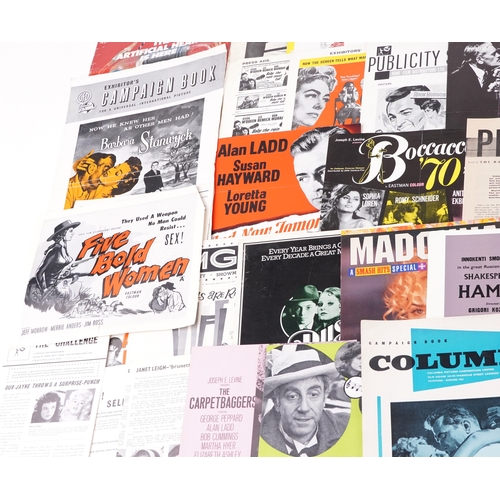 1335 - A collection of exhibitor's campaign books and other theatre ephemera including Disney's Sleeping Be... 