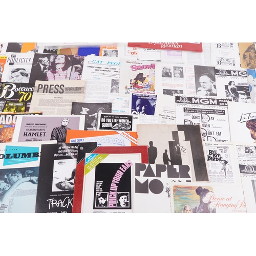 1335 - A collection of exhibitor's campaign books and other theatre ephemera including Disney's Sleeping Be... 