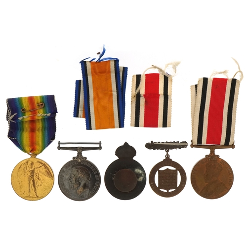 2663 - A British military World War I medal pair awarded to 2.LIEUT.G.H.SELMAN, a George V Constabulary med... 