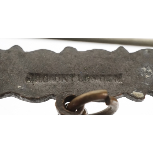 2663 - A British military World War I medal pair awarded to 2.LIEUT.G.H.SELMAN, a George V Constabulary med... 