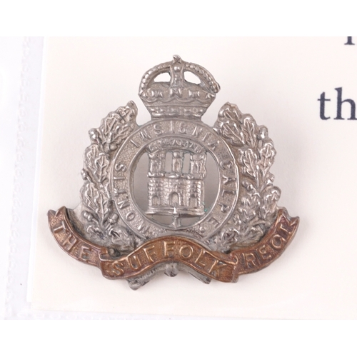  British military World War II ephemera relating to Private Percy Perkins and Private Frank Perkins i... 