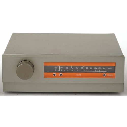  Quad HiFi equipment comprising Quad 303 power amplifier, Quad FM3 tuner and Quad 33 control unit.