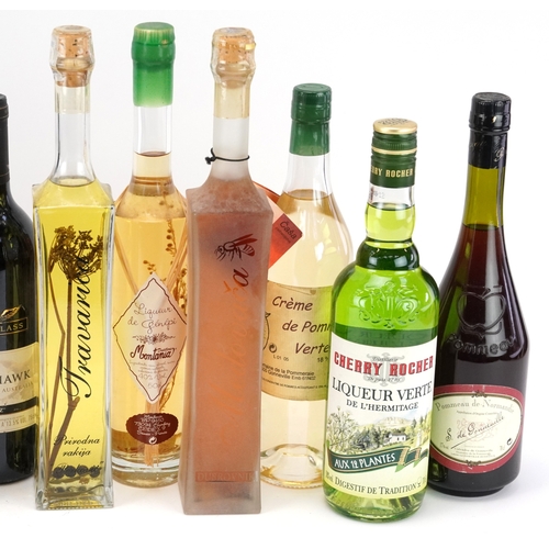 18 - Twelve bottles of alcohol including 2004 Eagle Hawk South Eastern Australia wine, 2005 Saint-Nicolas... 