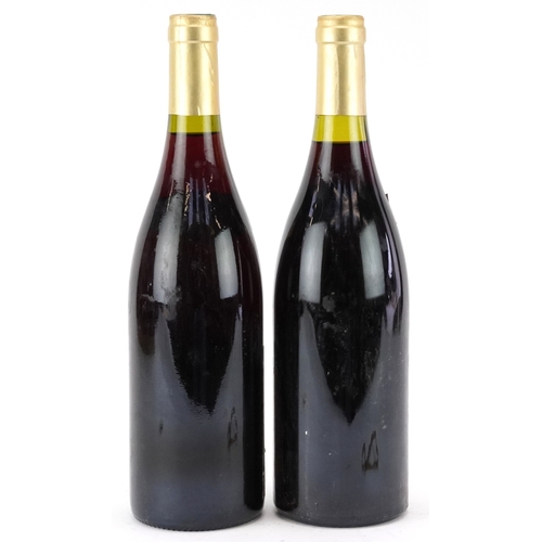 3 - Two bottles of 1995 Bourgogne Clavelier wine