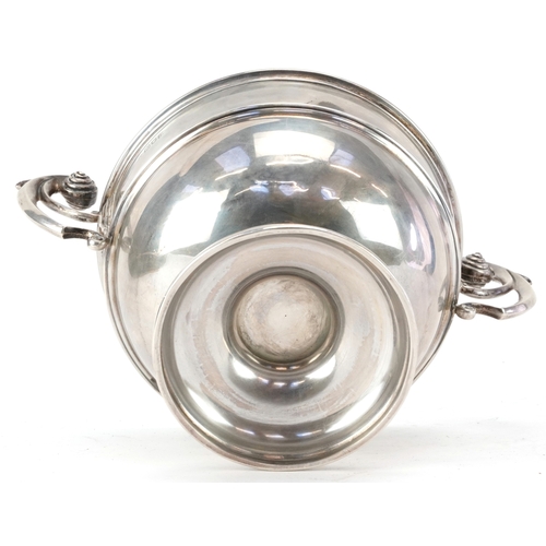 26 - Charles Stuart Harris, an Edwardian silver twin handled trophy engraved A Memento of a Jolly Weekend... 