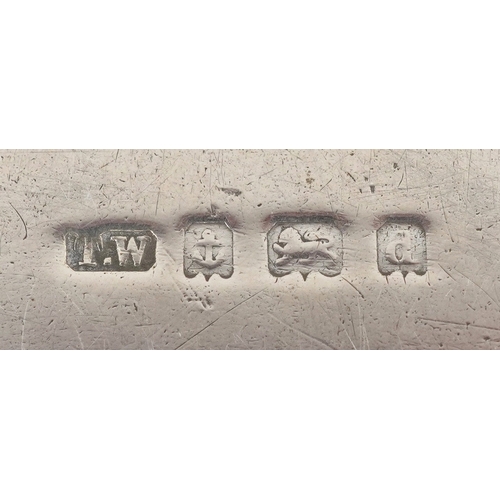 33 - Thomas Woolley, an Edwardian silver snuff box, Birmingham 1903, 5.3cm wide, 64.3g.